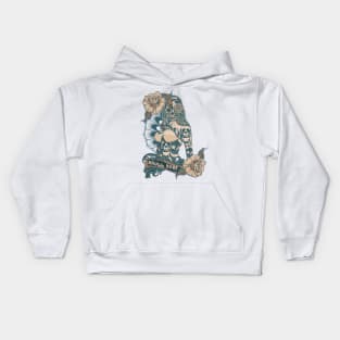 Skull Rose Kids Hoodie